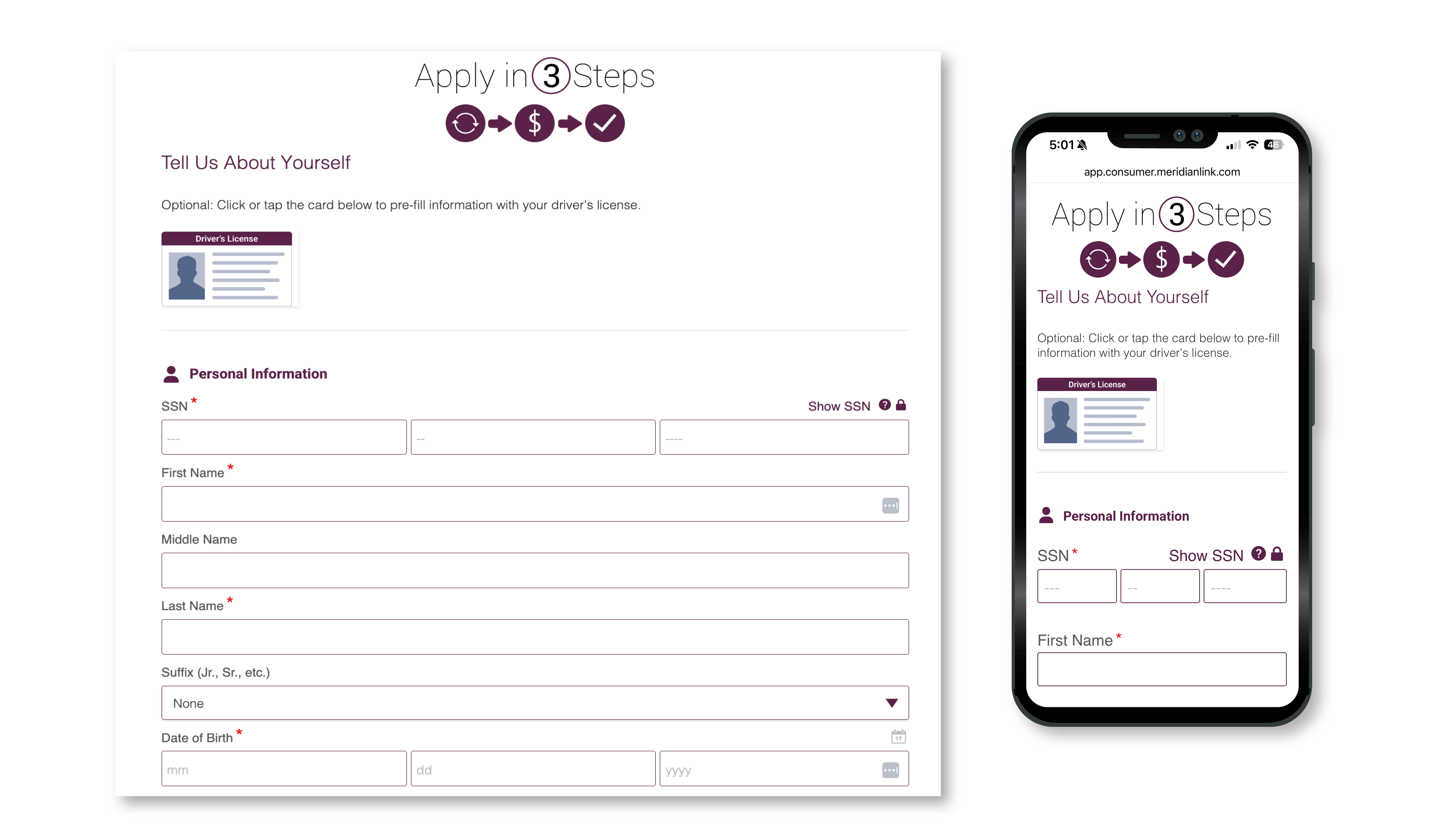 Account Registration Information