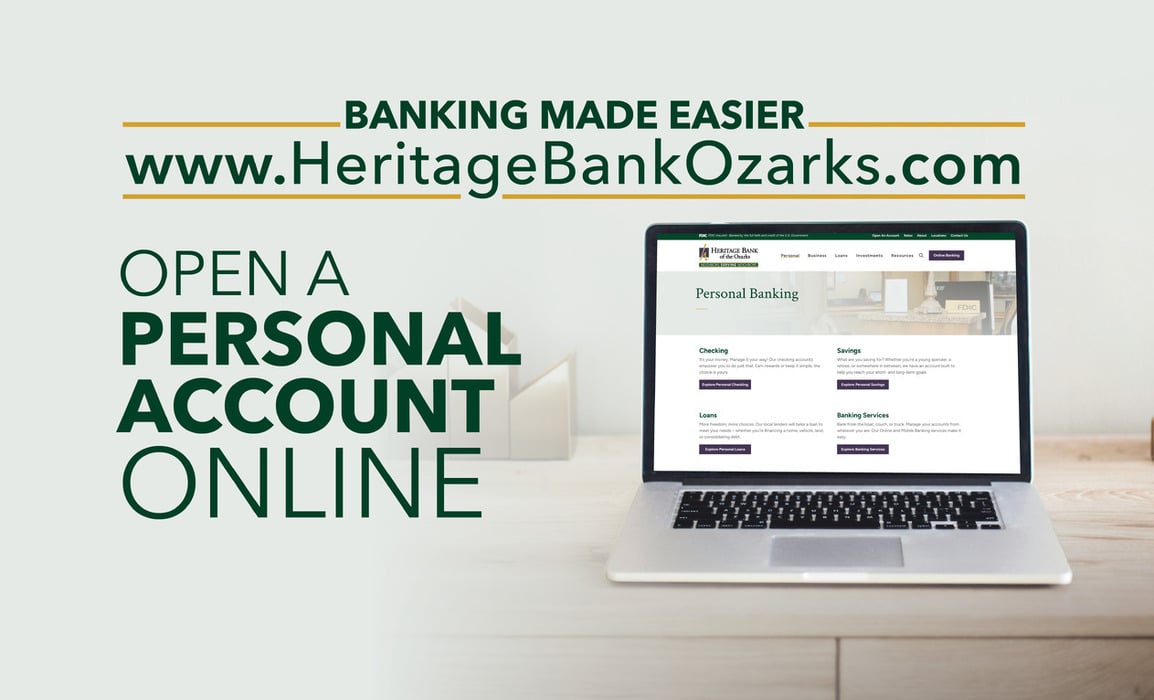 Open A Personal Account Online