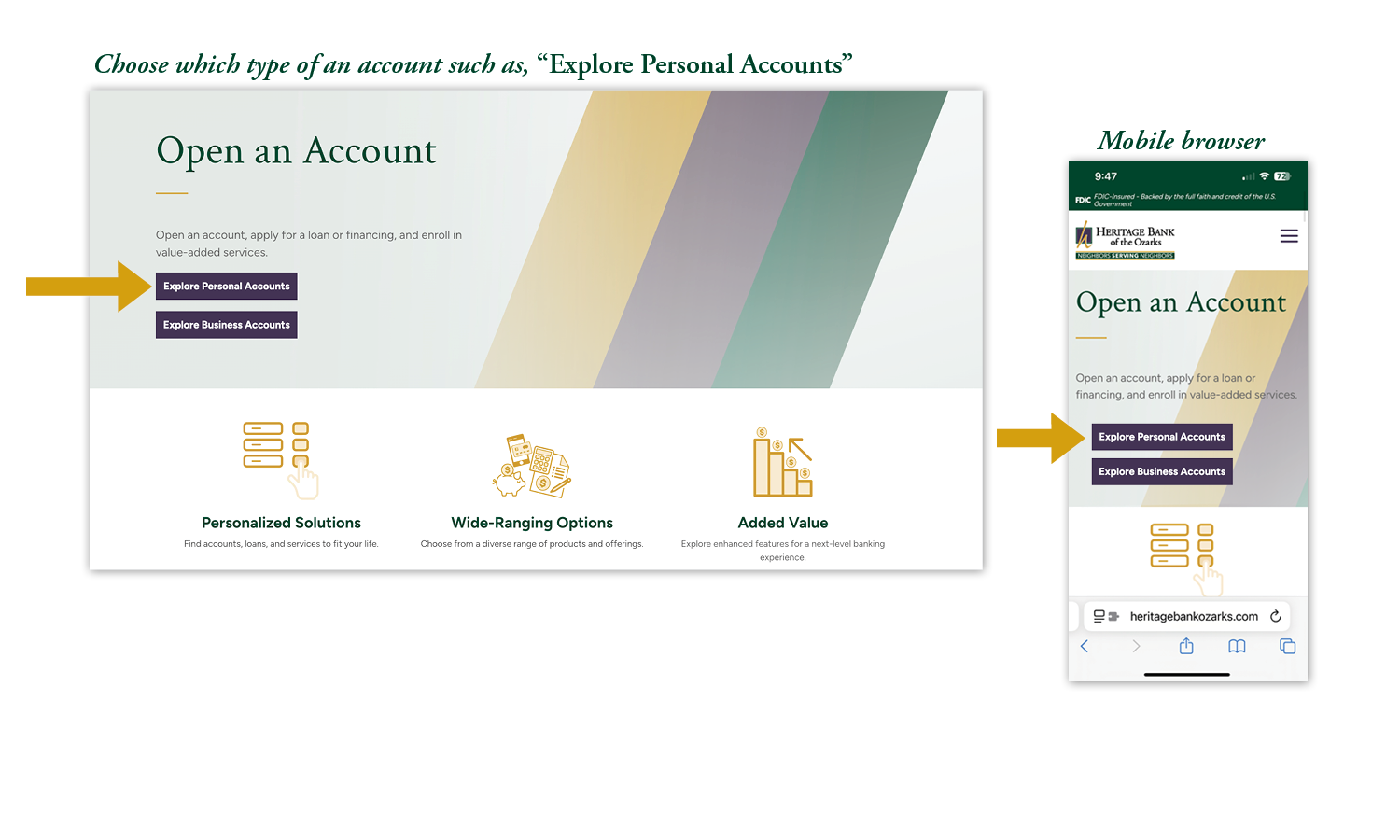 Open An Account Step 2